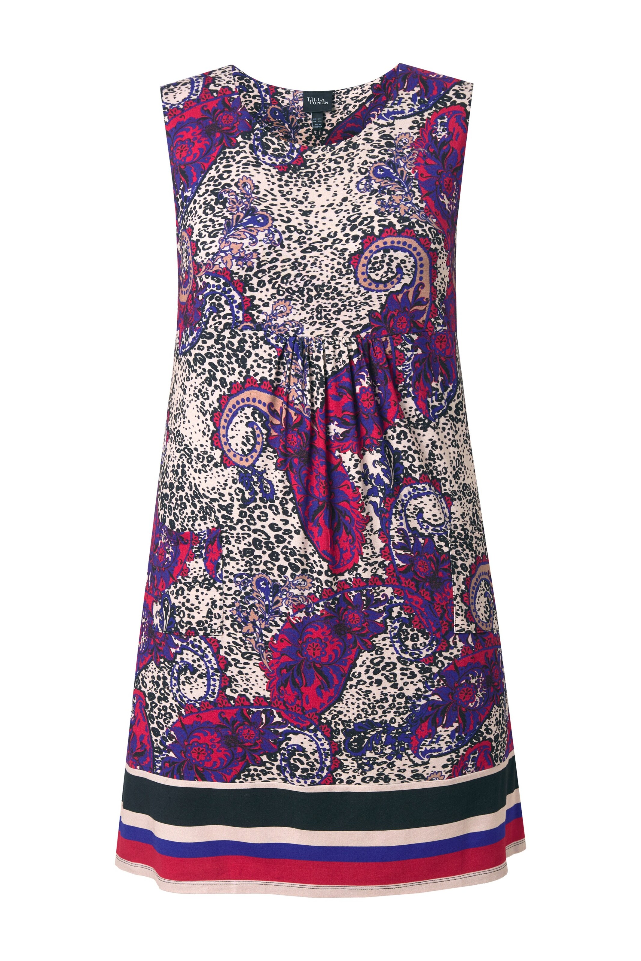 Ulla Popken Kleid in Mischfarben: Vorderseite