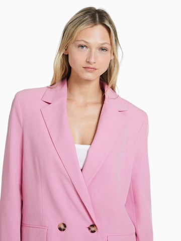 Bershka Blazer | roza barva