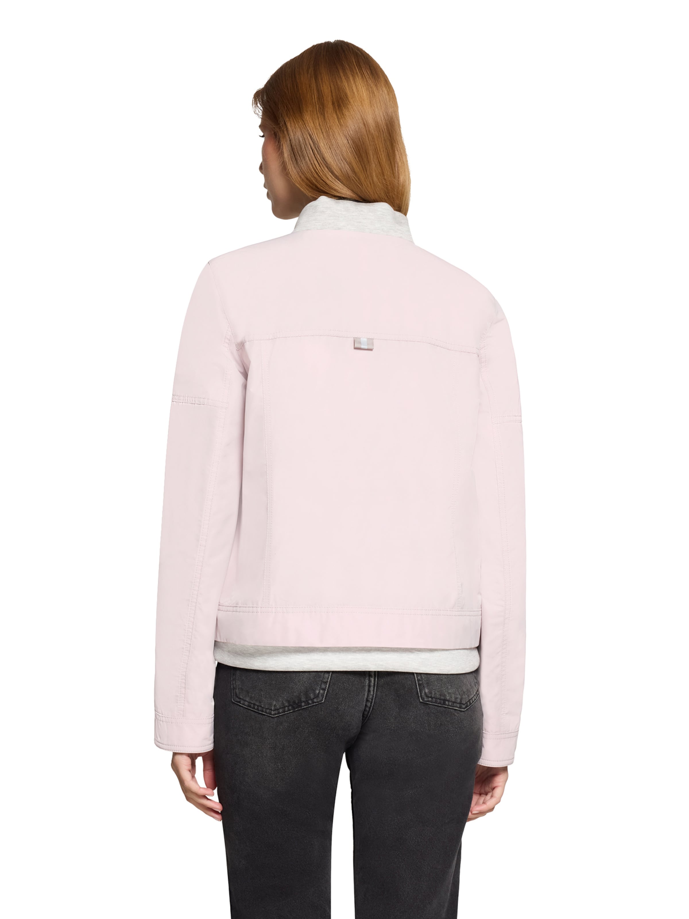 Amber & June Between-Season Jacket in Beige