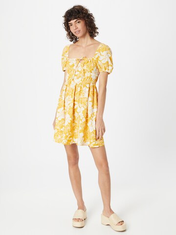 Robe Springfield en jaune : devant