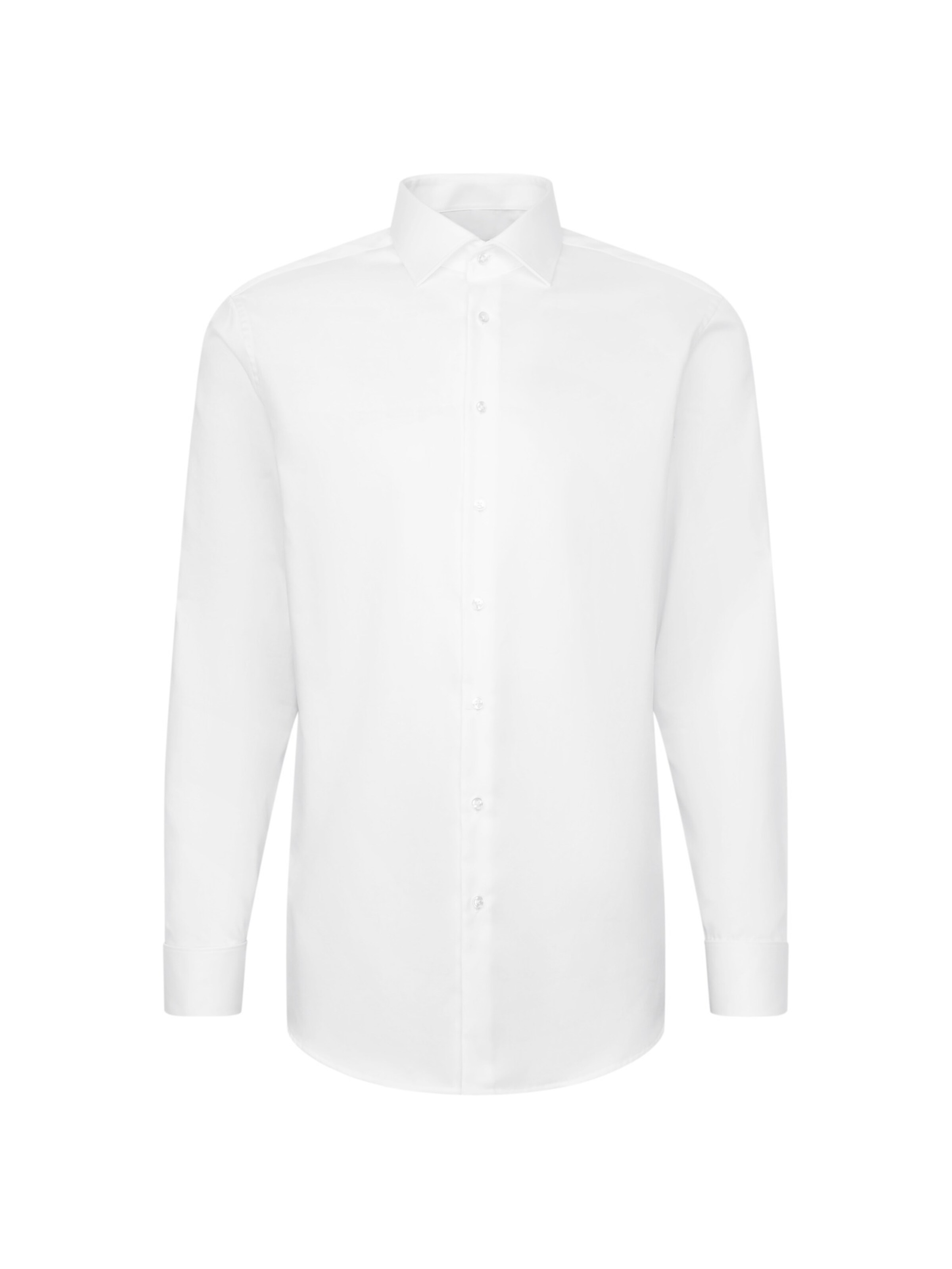 SEIDENSTICKER Chemise business en blanc, Vue avec produit