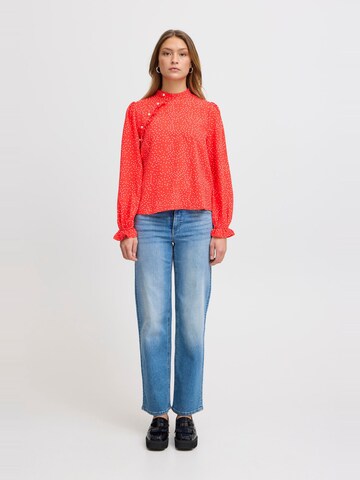 Camicia da donna 'Tanya ' di ICHI in rosso