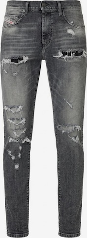 Jean 'D-STRUKT' DIESEL en gris : devant