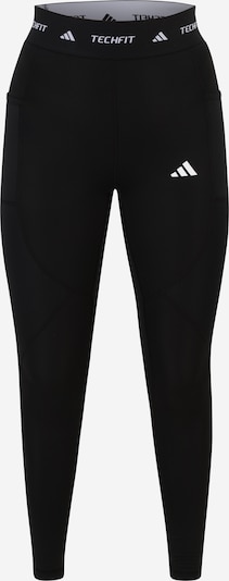 ADIDAS PERFORMANCE Sporthose 'TECHFIT COLD.RDY Full-Length' in schwarz / weiß, Produktansicht