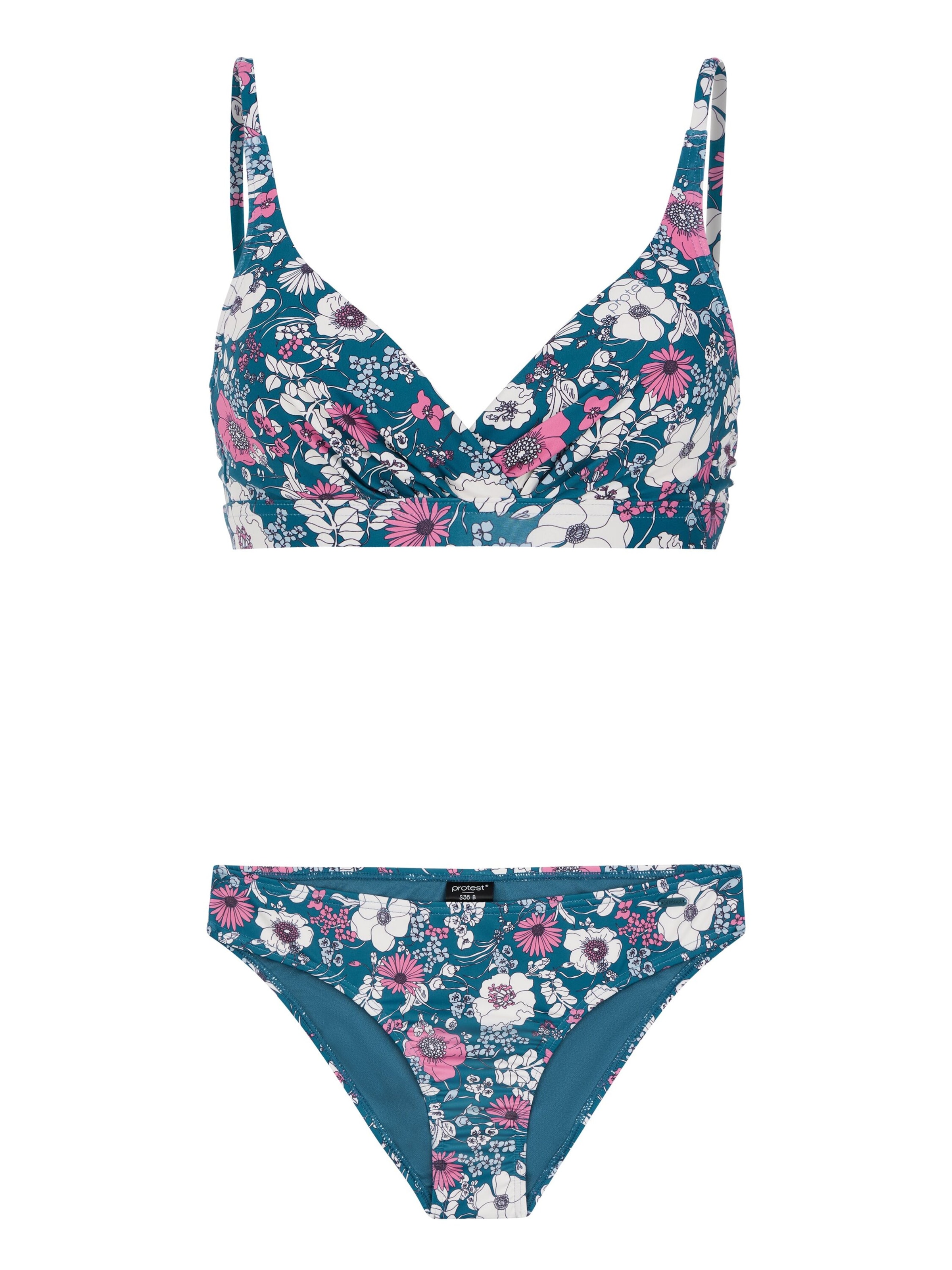 PROTEST Bikini 'PRTWISE' in Blau: Vorderseite