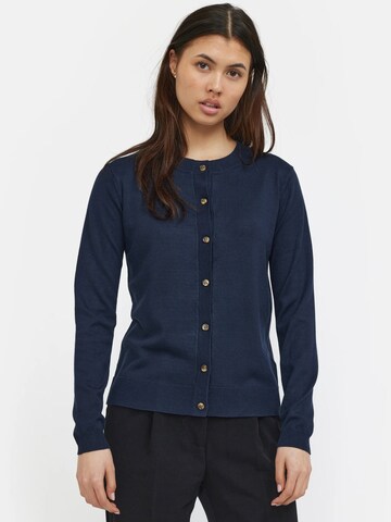 Soft Rebels Cardigan ' SRMarla ' in Blau: Vorderseite