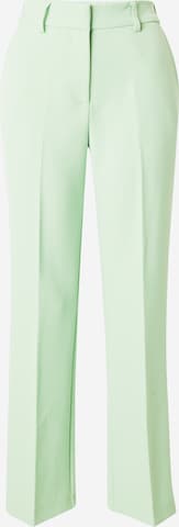 Y.A.S Pleated Pants 'LIKKA' in Green: front