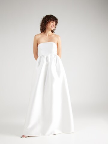 VILA Βραδινό φόρεμα 'BABETH' σε λευκό: μπροστά