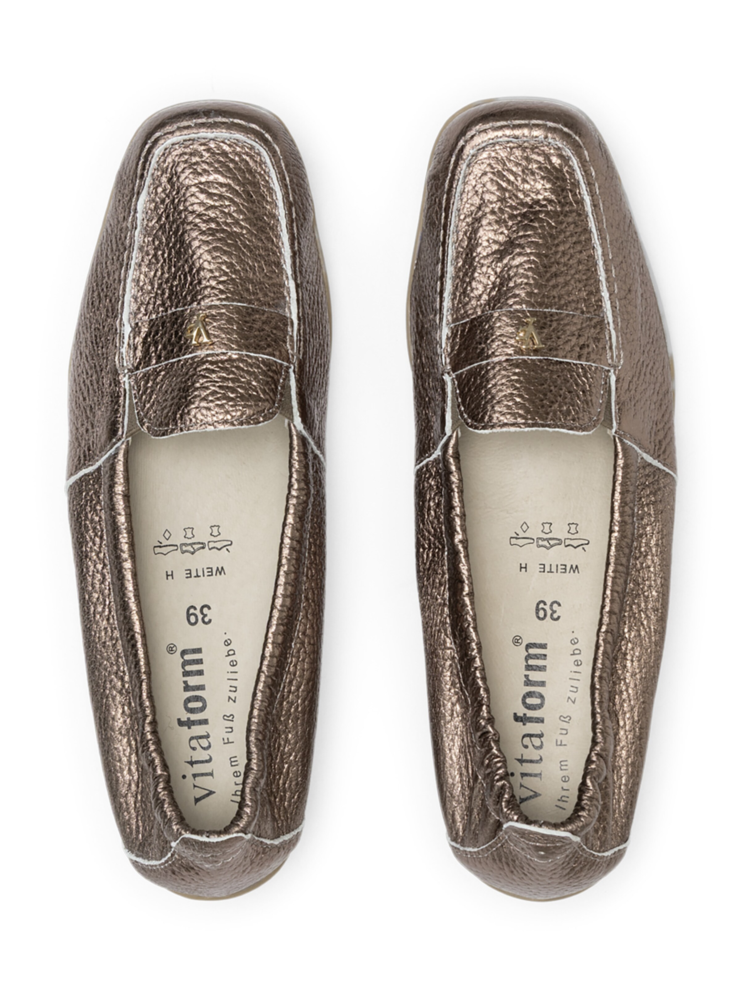 Mocassino di VITAFORM in bronzo