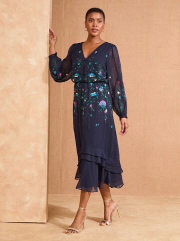 love & roses Jurk in Blauw