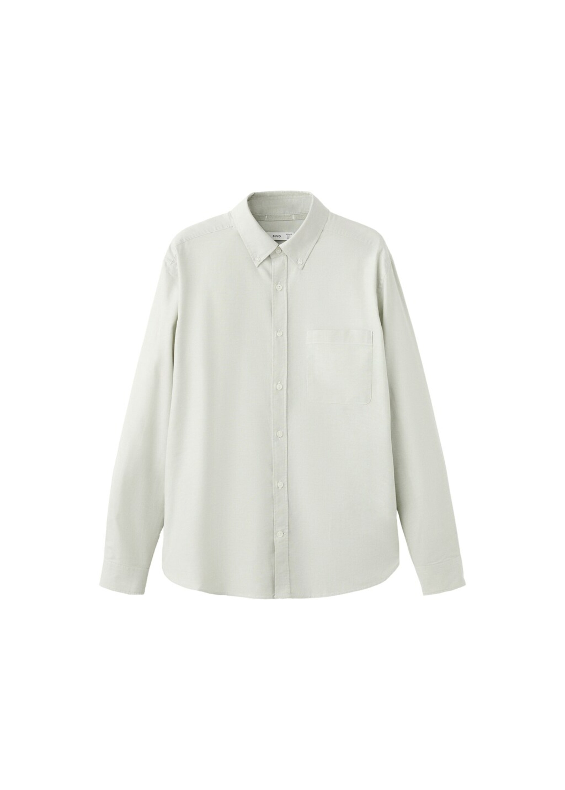 MANGO MAN Button Up Shirt 'Oxli' in Pastel green, Item view