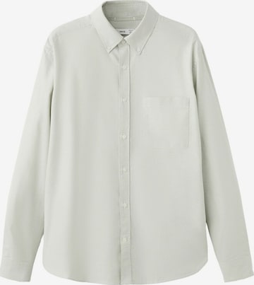 MANGO MAN Button Up Shirt 'Oxli' in Green: front