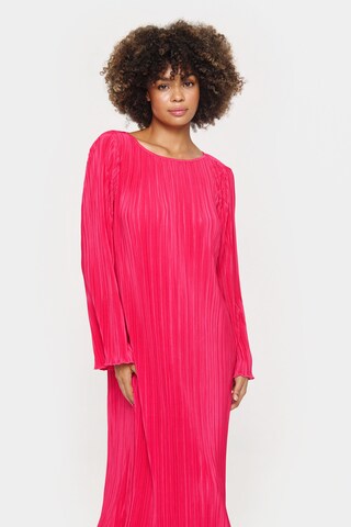 SAINT TROPEZ Jurk 'Zuni' in Roze: voorkant