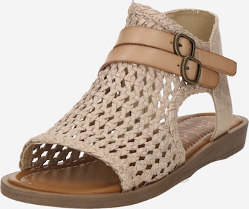 Sandalo 'Dream' di Blowfish Malibu in oro: frontale