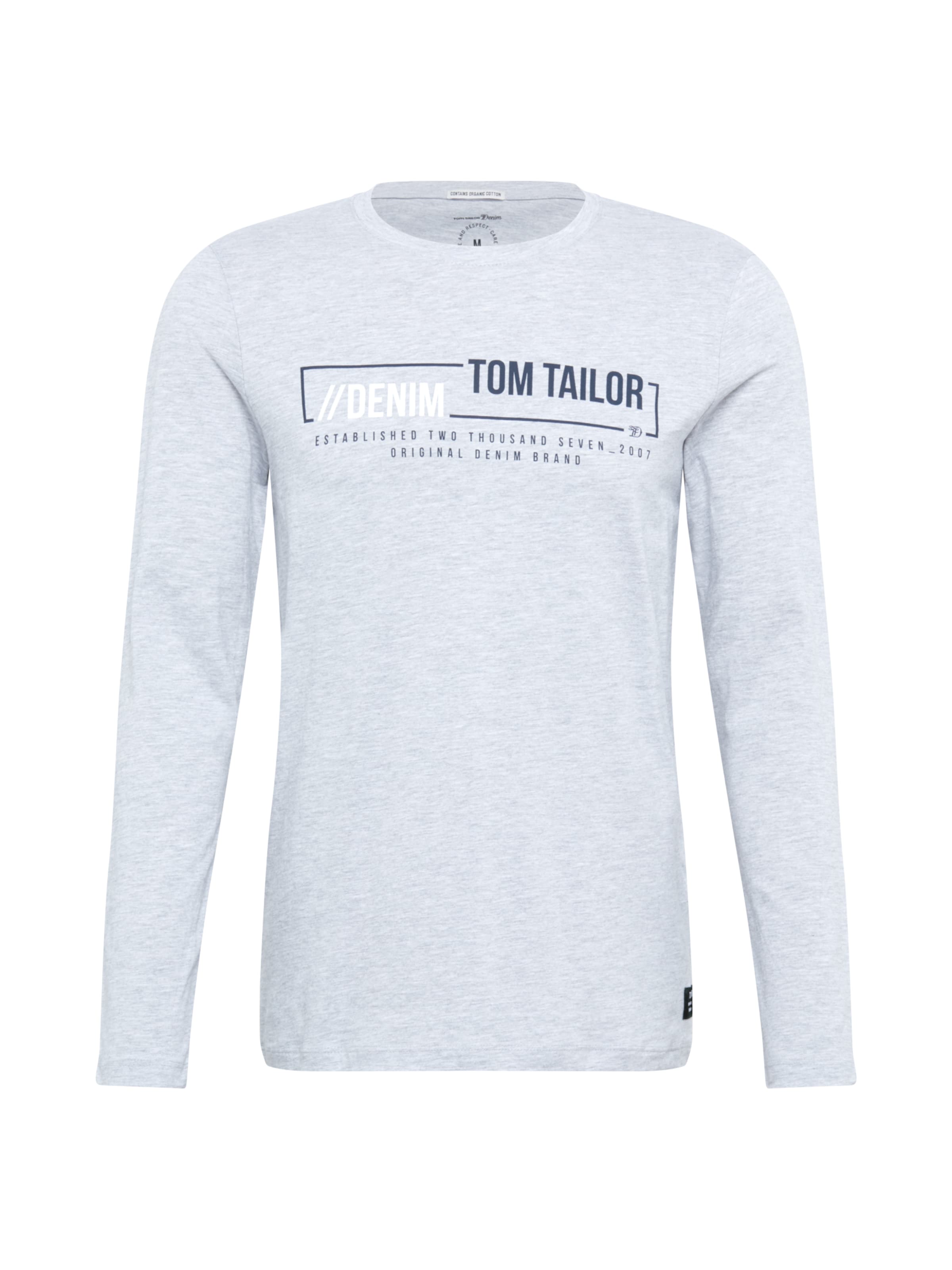 TOM TAILOR DENIMMajica - siva boja: prednji dio