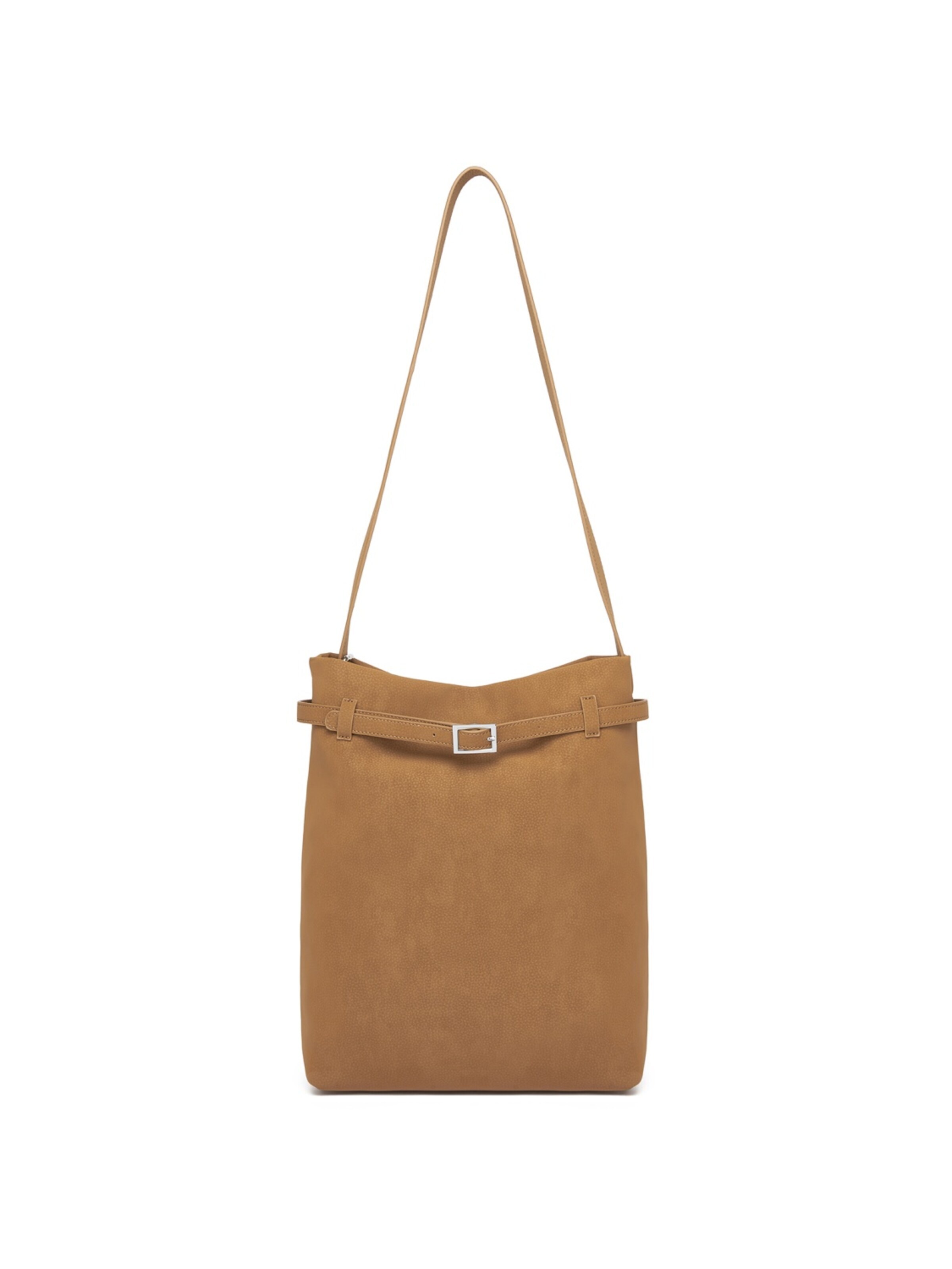 Miss Lulu Shoulder Bag in Brown: front