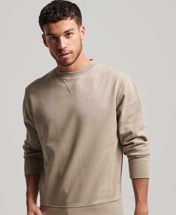 Superdry Sweatshirt 'Code Essential' in Grey