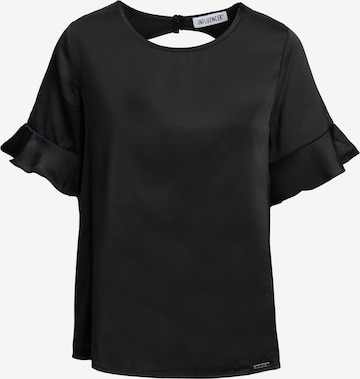 Influencer Pusero värissä musta: etupuoli