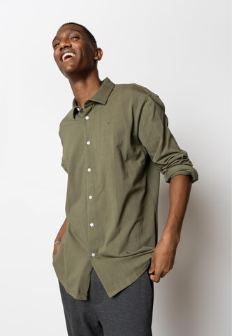 Clean Cut Copenhagen Regular fit Overhemd in Groen