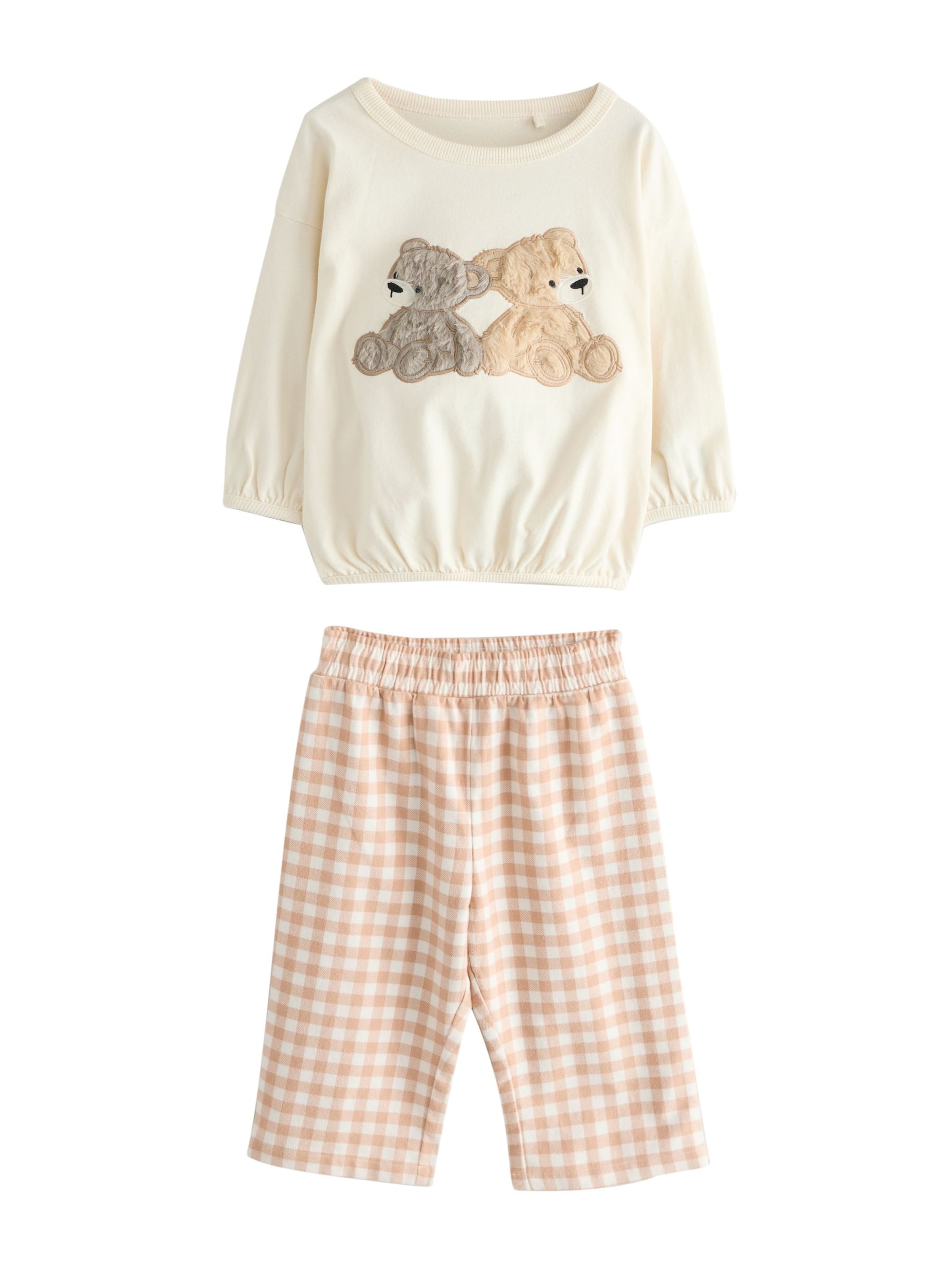 Pigiama di Next in beige: frontale