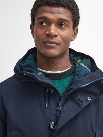 Barbour - Parka de inverno 'Beaufort' em azul