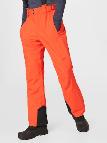 PROTEST Regularen Športne hlače 'OWENS' | oranžna barva: sprednja stran