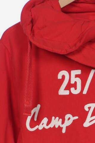 CAMP DAVID Sweatshirt & Zip-Up Hoodie in L in Red