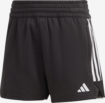 ADIDAS PERFORMANCE Regular Sportsbukse 'Tiro 23 League' i svart: forside