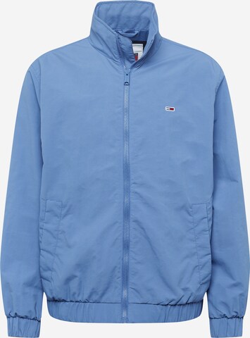 Tommy Jeans Tussenjas 'ESSENTIAL' in Blauw: voorkant