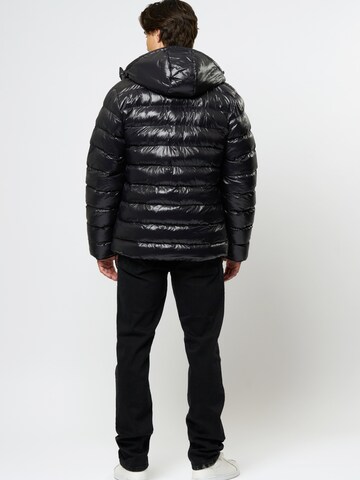 U.S. POLO ASSN. Tussenjas 'Thor' in Zwart