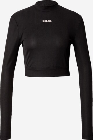 Karo Kauer Shirt in Black: front