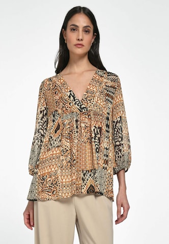 portray berlin Tunic in Brown: front