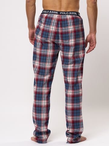 U.S. POLO ASSN. Pyjamahousut 'Charly' värissä sininen