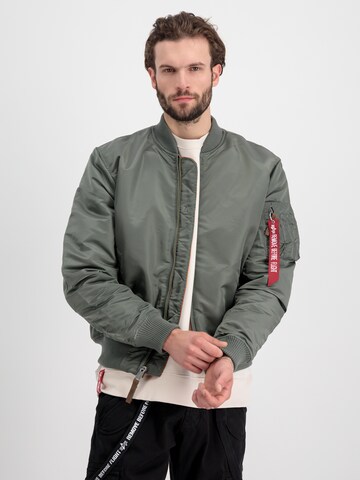 ALPHA INDUSTRIES Tussenjas in Groen: voorkant