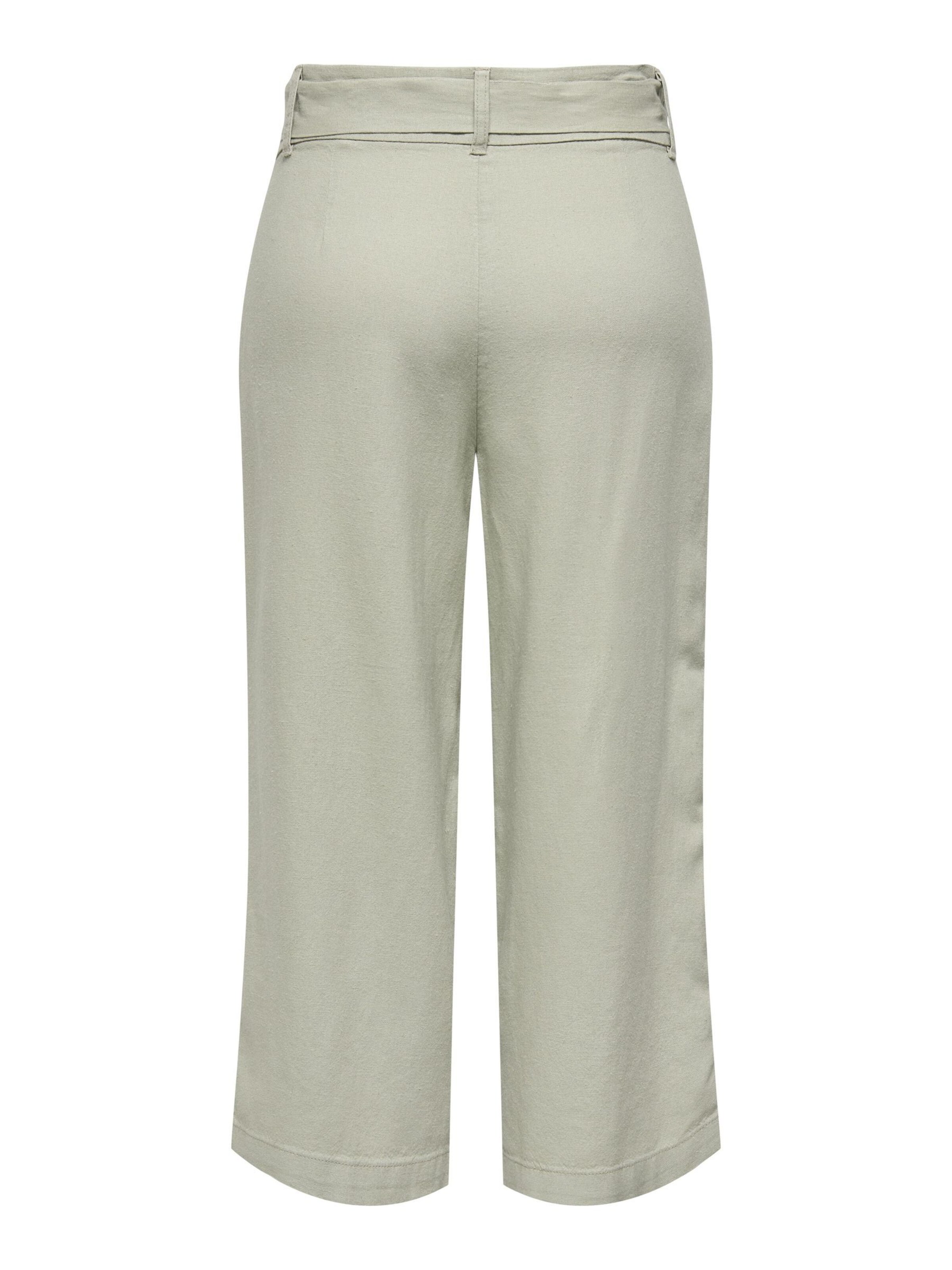 ONLY Свободный крой Брюки со складками 'ONLCaro' в Зеленый