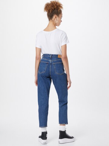 Monki - Tapered Calças de ganga em azul