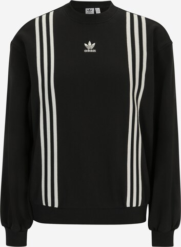 ADIDAS ORIGINALS Sweatshirt in Black: front