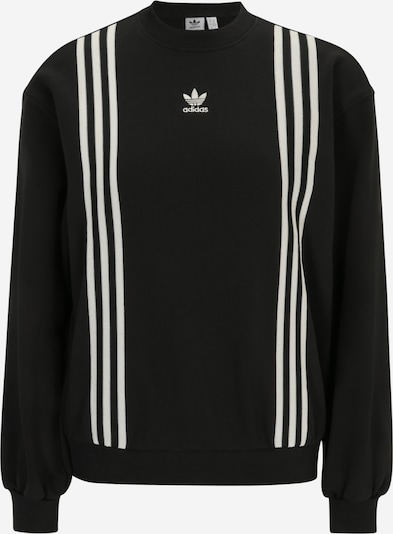 ADIDAS ORIGINALS Μπ�λούζα φούτερ σε μαύρο / λευκό, Άποψη προϊόντος