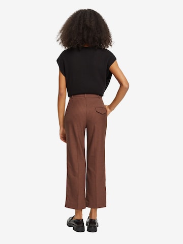 ESPRIT Regular Pleated Pants in Brown