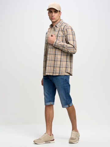 BIG STAR Regular Shorts 'Conner' in Blau