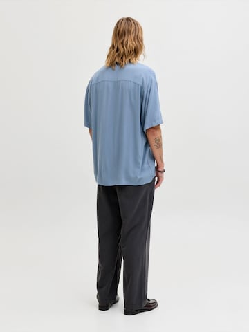 zils JACK & JONES Komforta piegriezums Krekls 'JJEJEFF'