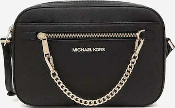 Borsa a mano 'Jet Set Travel Large East-West Zip Chain Crossbody Bag' di Michael Kors in nero: frontale