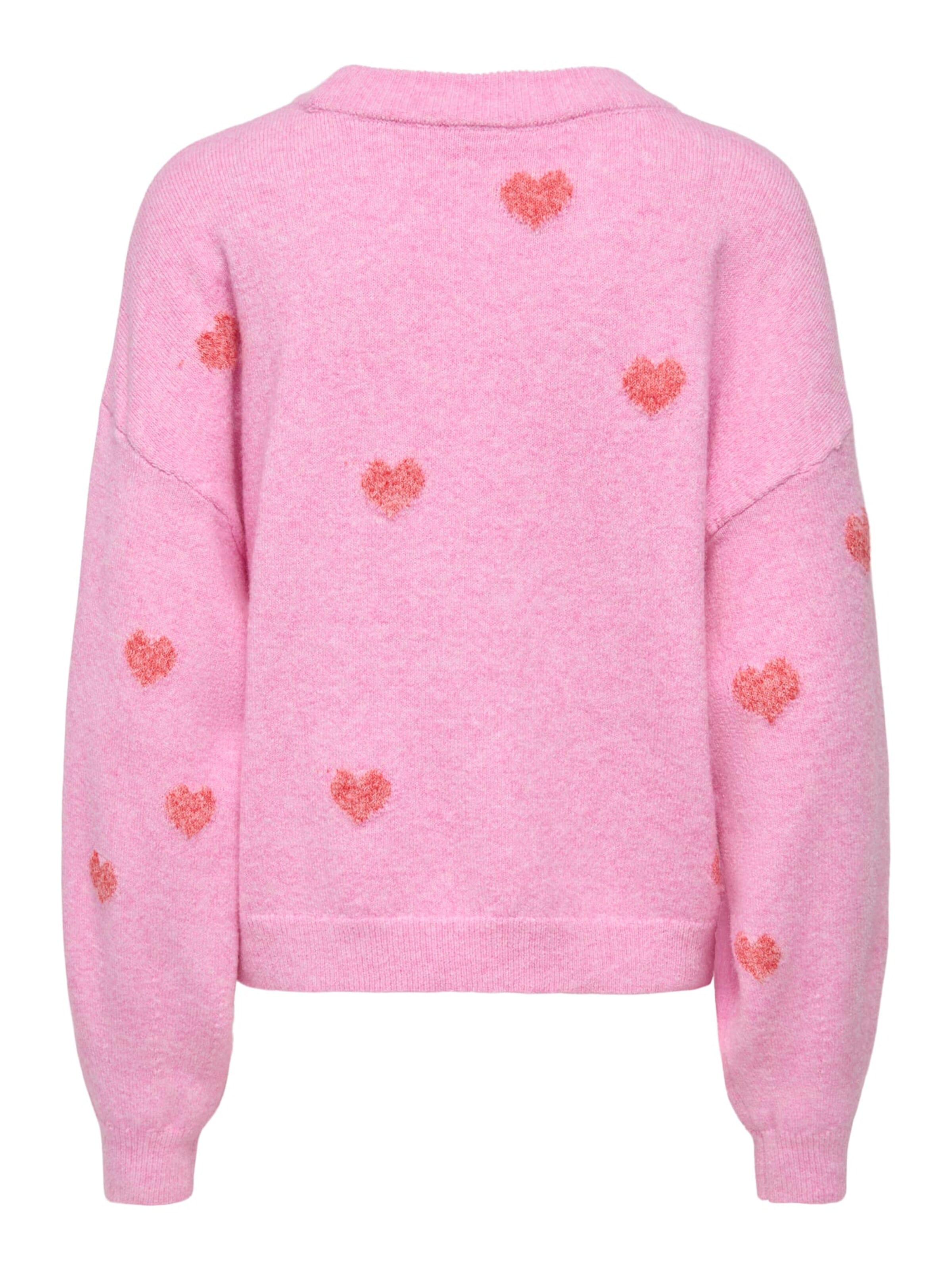 ONLY Pullover 'ONLRICA' in Pink