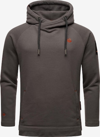 STONE HARBOUR Sweatshirt 'Caspian Sailor' in Grey: front