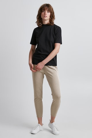 ICHI Regular Broek 'IHKATE PIQUE PA' in Beige