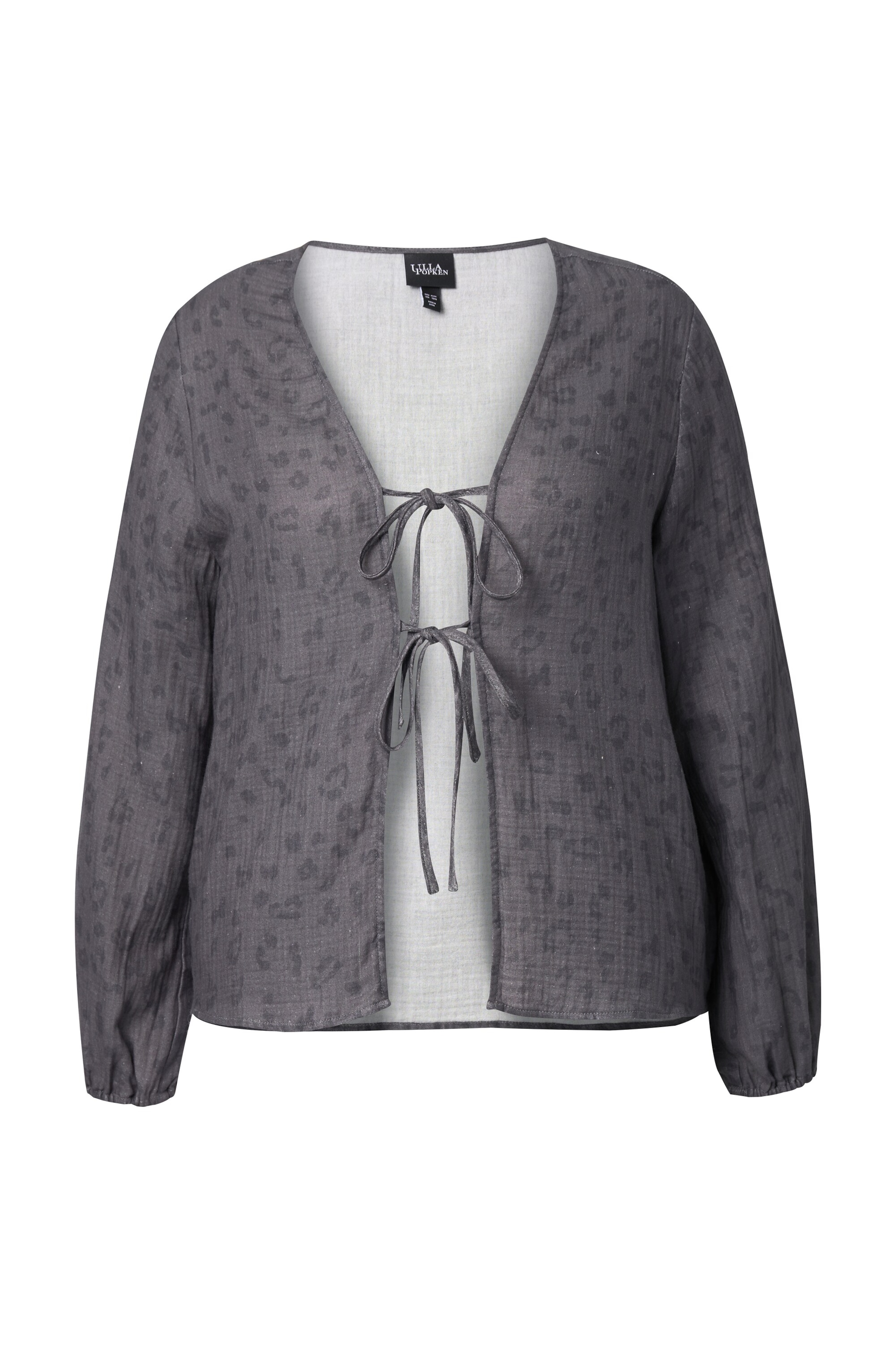 Ulla Popken Tussenjas in Grijs: voorkant