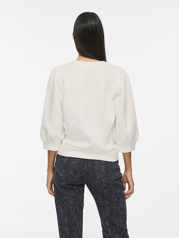 VILA Sweatshirt in Weiß