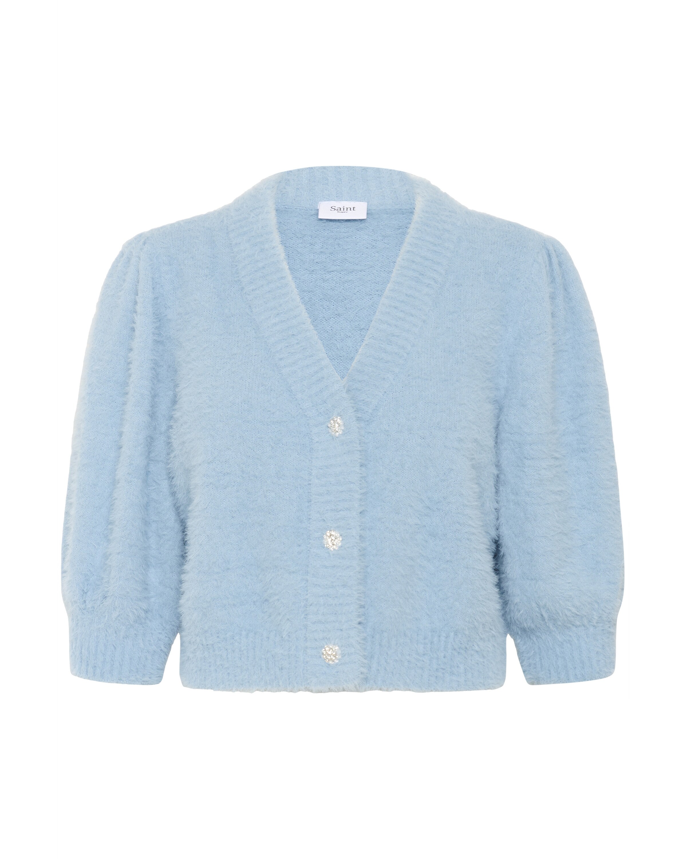 SAINT TROPEZ - Cárdigan en azul: frente
