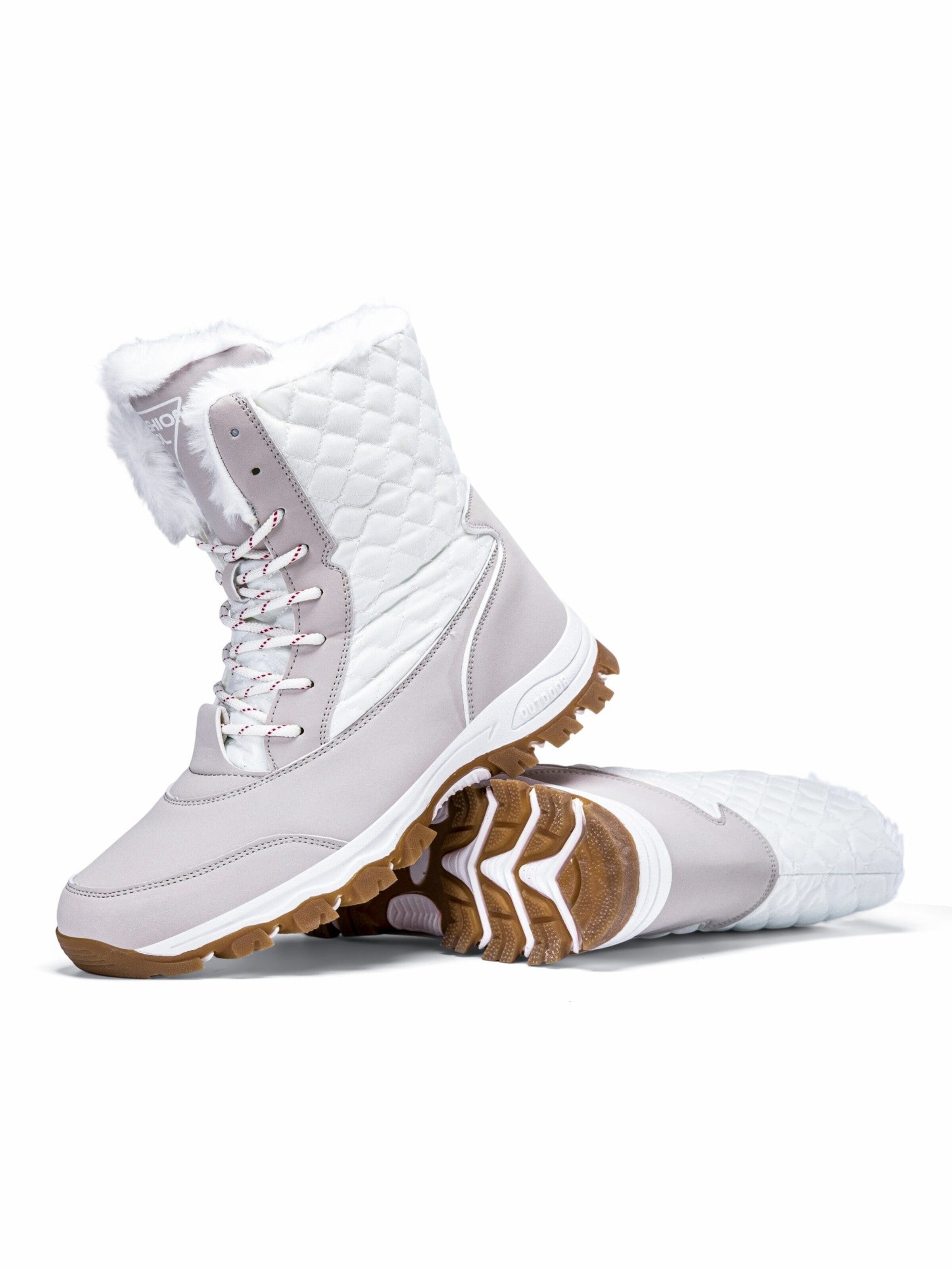HUSKSWARE Snowboots 'Alltag und Schnee'‌‌‌‌‌‌‌‌‌‌ in Weiß