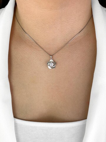 DANIEL CLIFFORD Kette 'Viola' in Silber: Vorderseite